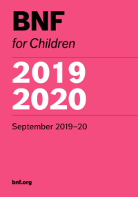 Image of BNF (British National Formulary)  for Children 2019-2020 [E-Book]