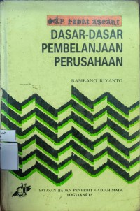 Image of Dasar-dasar Pembelanjaan Perusahaan