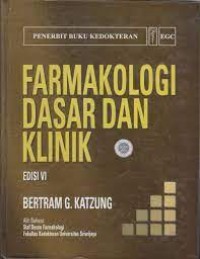 Image of Farmakologi Dasar dan Klinik