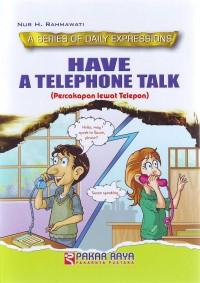 Image of Have A Telephone Talk = Percakapan Lewat Telepon