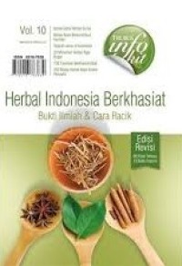 Image of Herbal Indonesia Berkhasiat : Bukti Ilmiah & Cara Racik - Vol 10