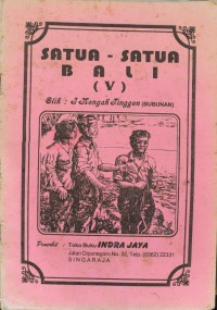 Image of Kumpulan Satua Bali ke-5