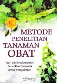 Image of Metode Penelitian Tanaman Obat
