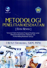 Image of Metodologi Penelitian Kesehatan