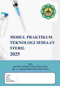 Image of MODUL Praktikum Teknologi Sediaan Steril 2025 - D3 Farmasi
