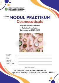 Image of MODUL Pratikum Cosmecuticals - D3 Farmasi