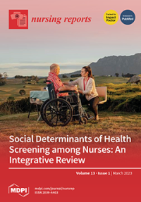 Image of nursing reports Volume 13 Issue 1 March 2023