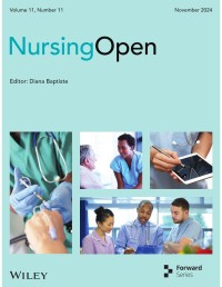Image of NursingOpen Volume 11 Number 11 November 2024