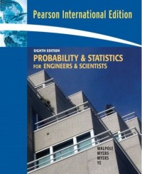 Image of Probability & Statistic for Engineer & Scientist