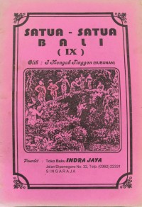 Image of Satua-satua Bali IX