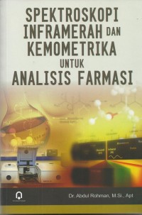 Image of Spektroskopi Inframerah dan Kemometrika Untuk Analisis Farmasi